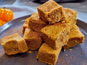 Keto Pumpkin Blondies Recipe